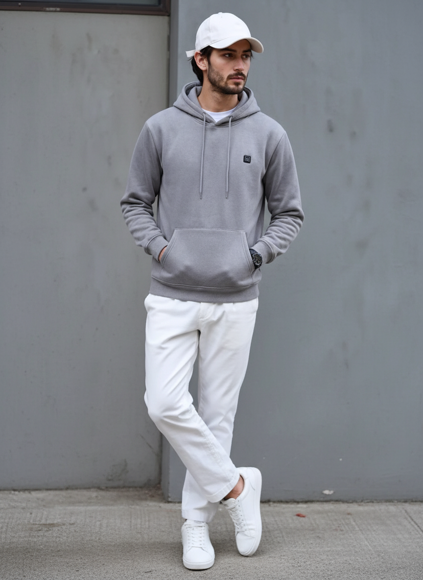 Beheizbarer Pullover mit 3 Heizstufen – USB-Wärmehoodie für Damen & Herren