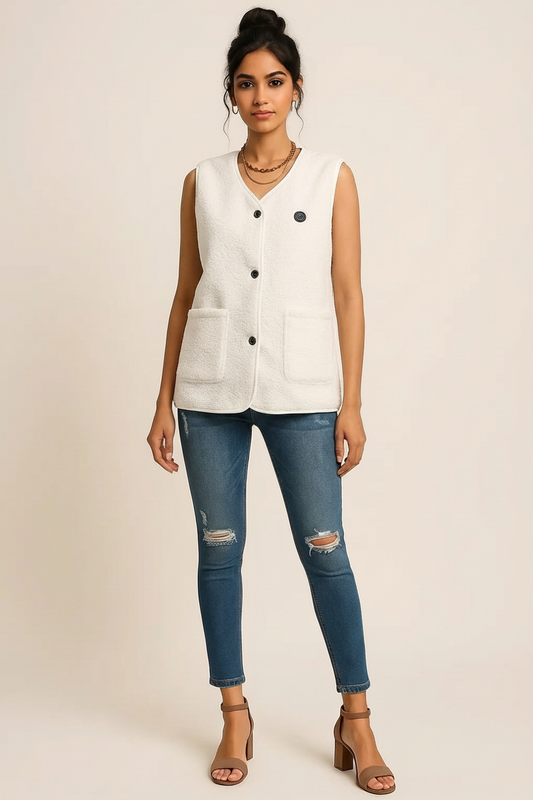 Beheizbare Damen-Weste mit 3 Heizstufen – USB Heizweste für Outdoor & Alltag