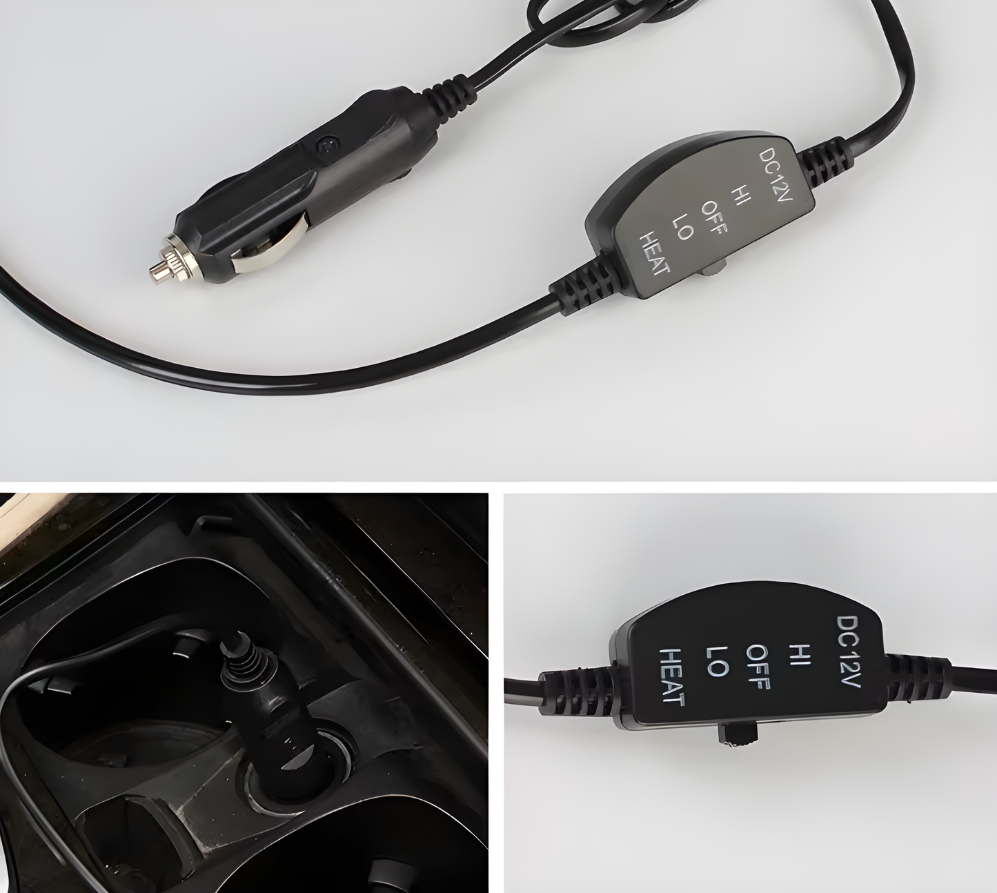 Auto Sitzheizung 12 V – Beheiztes Sitzkissen mit zwei Heizstufen für den Winter