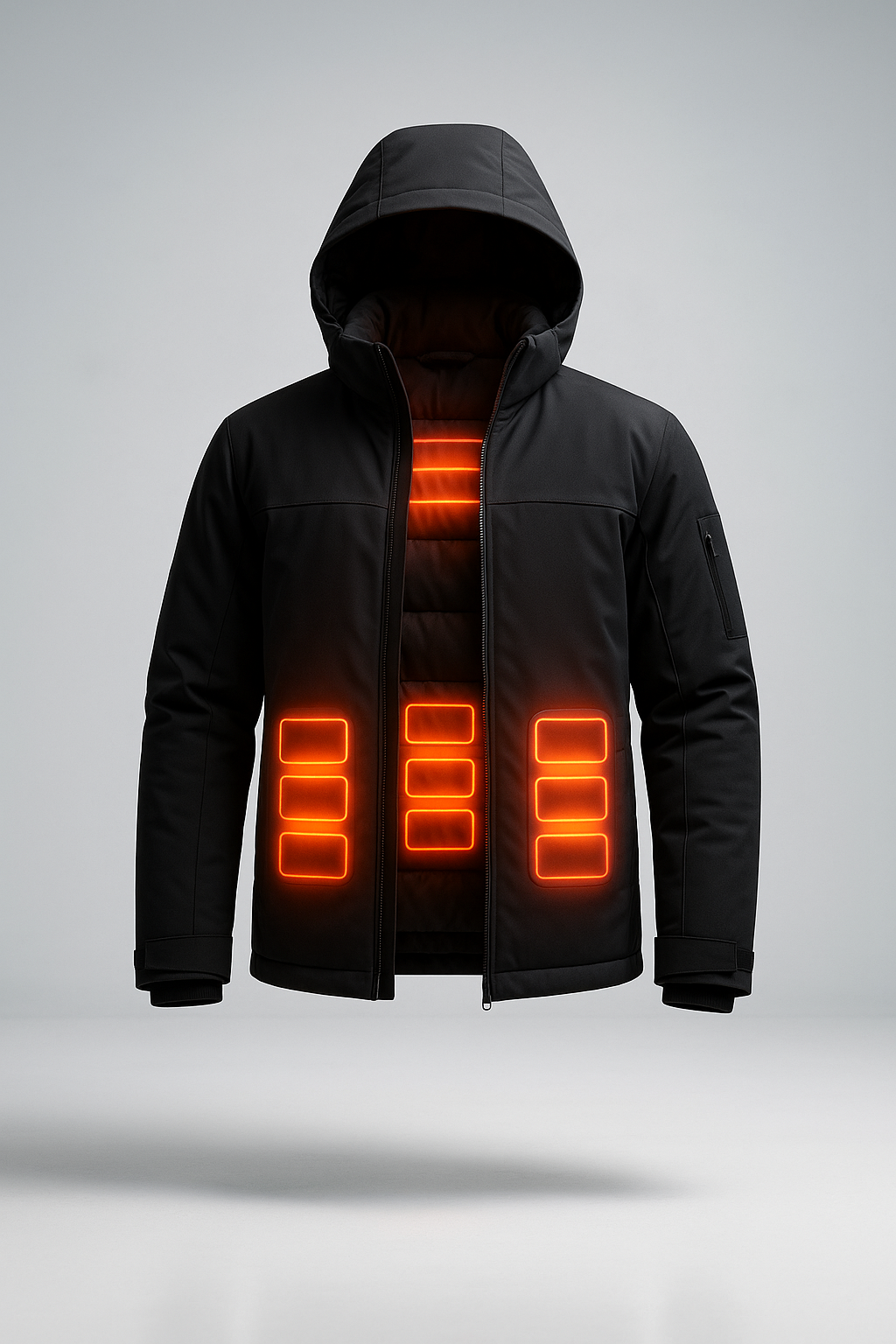 Beheizbare Winterjacke mit 9 Heiz-Zonen – USB Outdoorjacke für Damen & Herren