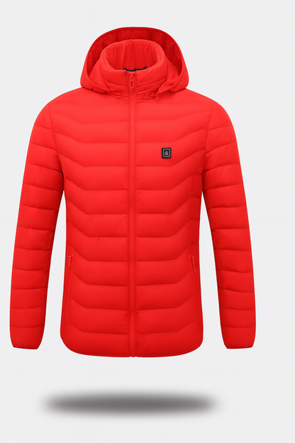 Beheizbare Pufferjacke mit 3 Heizzonen – USB Wärmejacke für Damen & Herren