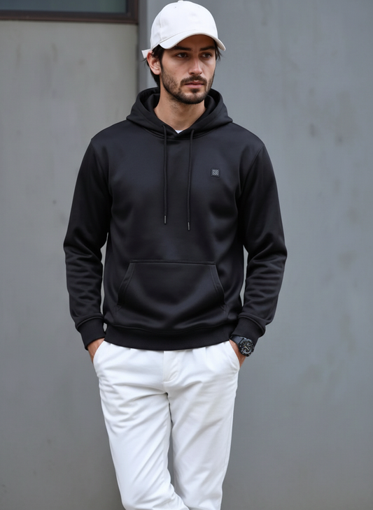 Beheizbarer Pullover mit 3 Heizstufen – USB-Wärmehoodie für Damen & Herren