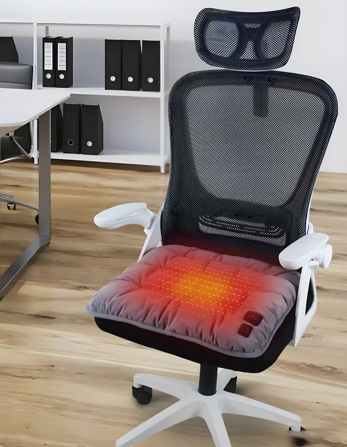 Beheiztes Auto-Sitzkissen – USB-Sitzauflage mit einstellbarer Temperatur für Winter